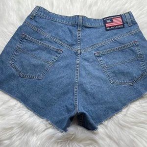 Polo Ralph Lauren Jean Shorts Cut Off